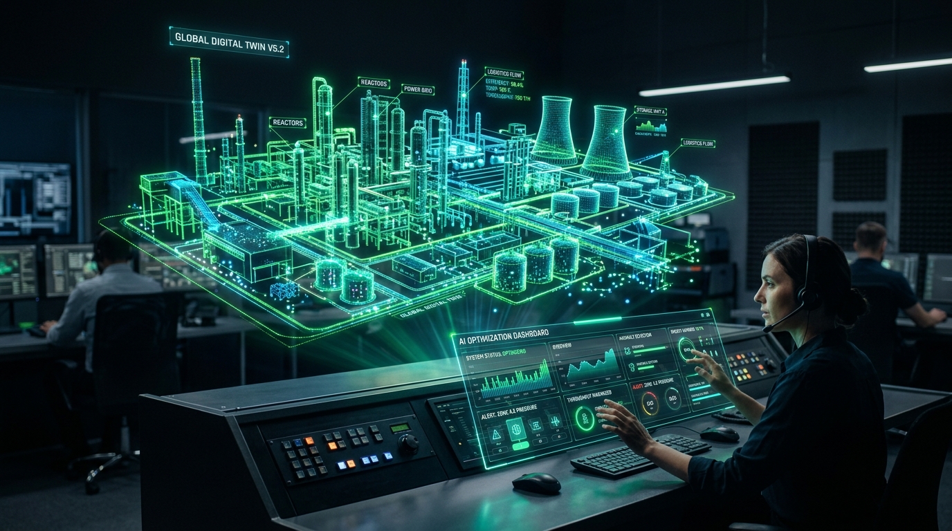 Digital Twin e AI Predittiva per l'Ottimizzazione dei Consumi Energetici Industriali