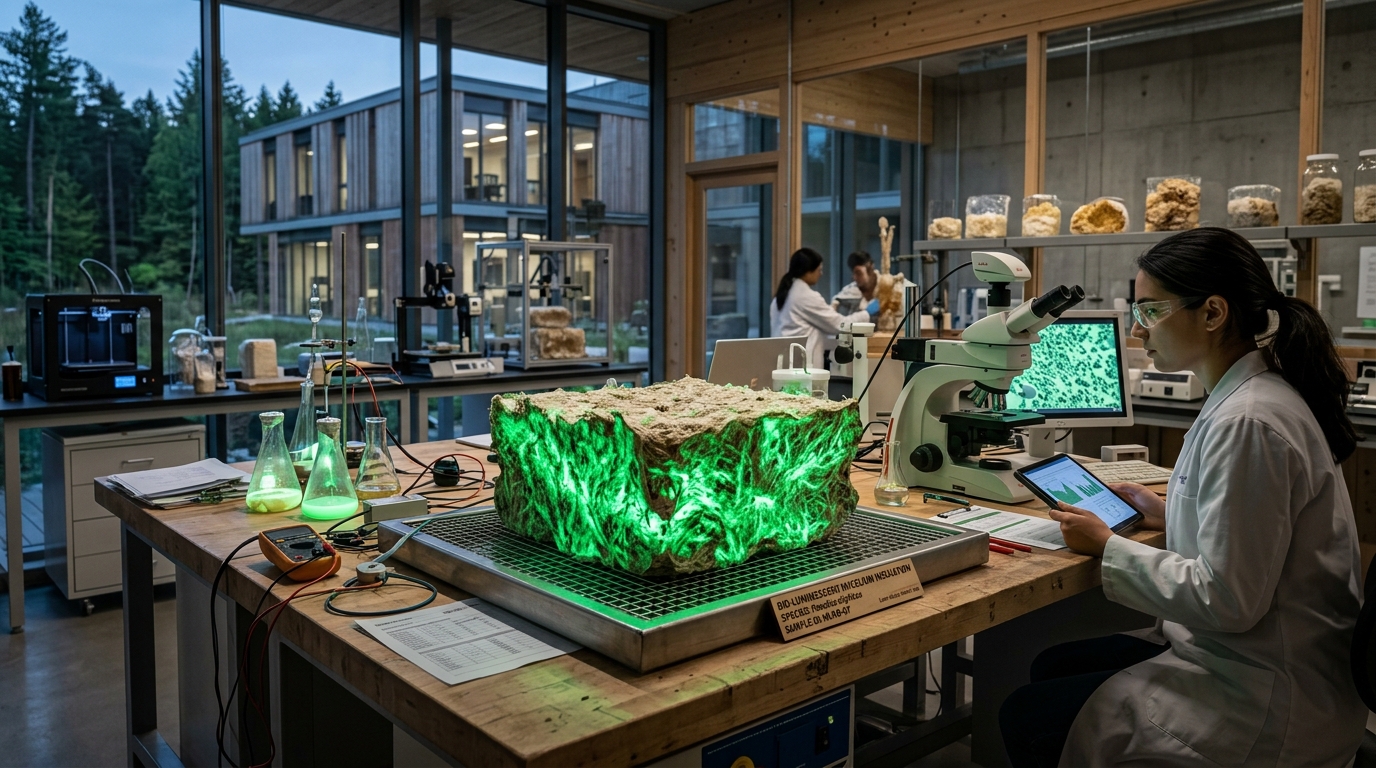 Biomatériaux à Base de Mycélium : De l'Isolation Thermique aux Emballages Industriels Biodégradables